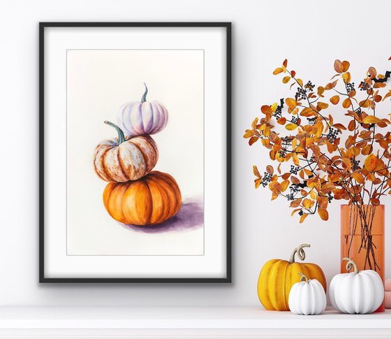 Autumn pumpkins