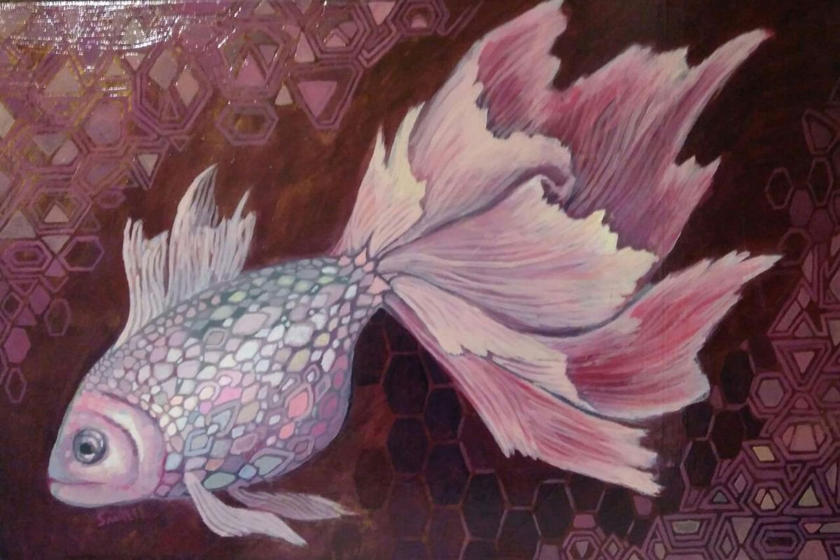 Pearl fish by Olga Zelinska