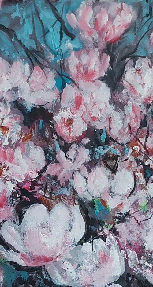 Magnoliatree by Els Driesen