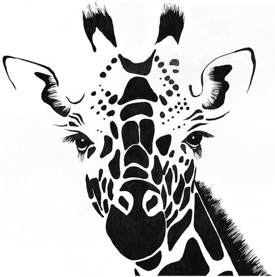 GIRAFFE - MODERN WALL ART