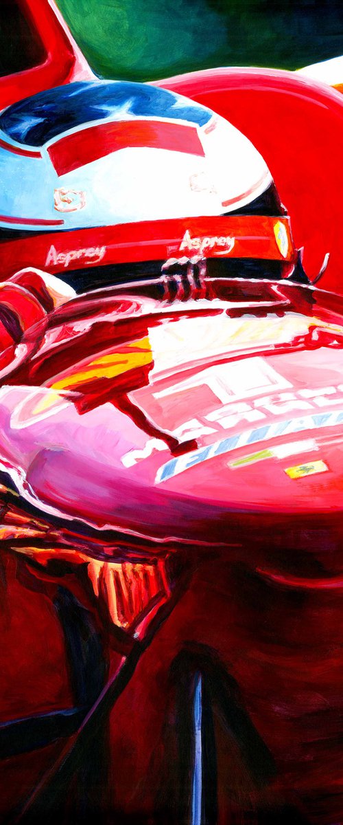 Michael Schumacher - Ferrari - 1996 Italian GP Winner by Alex Stutchbury