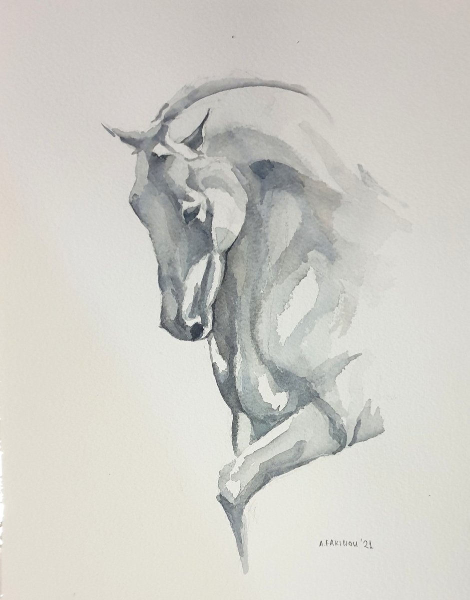 Horse VI by Andriana Fakinou