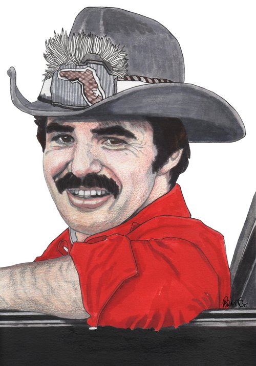 The Bandit Burt Reynolds by Paul Nelson-Esch