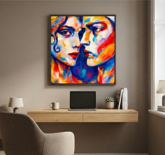 "Beside You" - Contemporary Portrait