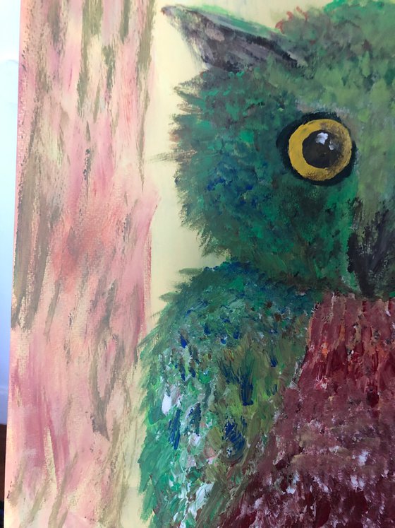 SOLD-Scrappy The Owl