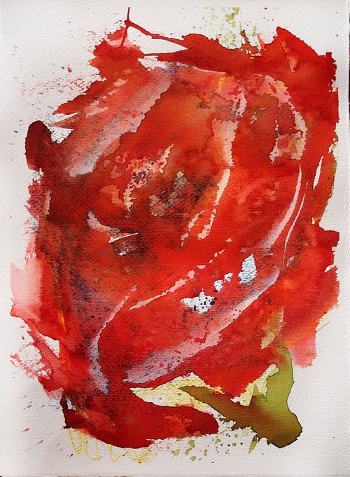 Red Fantasies, Color Expression by Salana Art Gallery