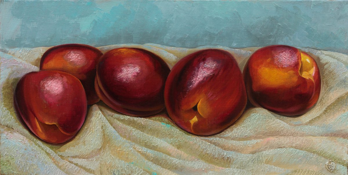 Nectarines by Sergey Lesnikov