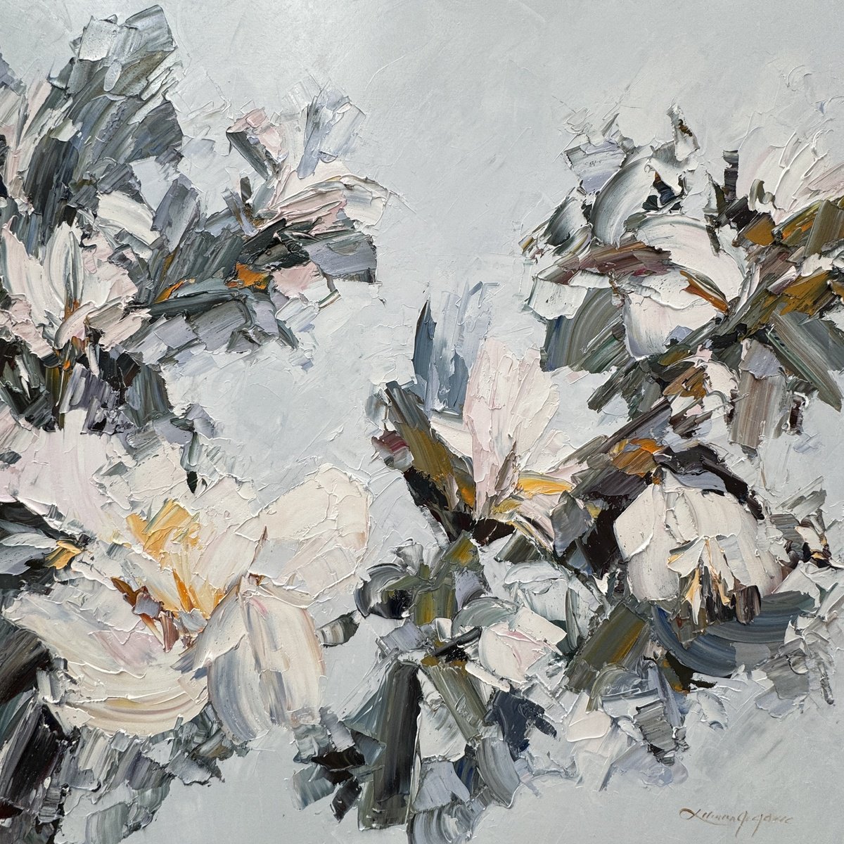 White magnolia No 26, by Liliana Gigovic