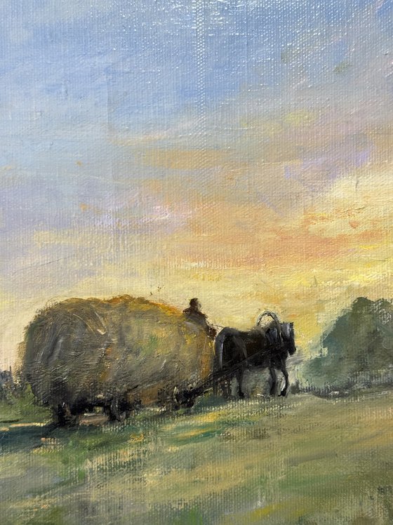 Returning From Haymaking