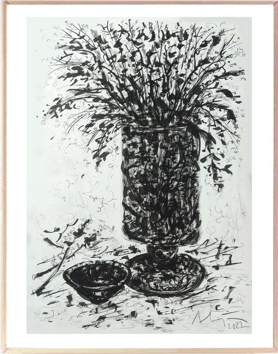 Vase and bowl
