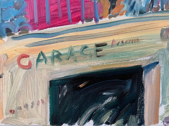 A Child and a Dog in the Big City