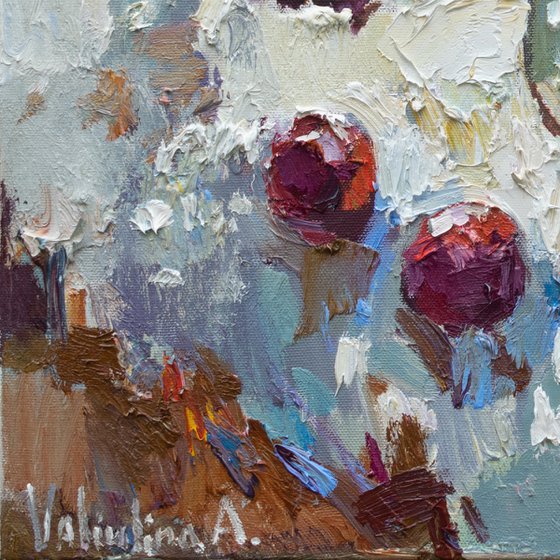 Autumn flowers Still Life Original oil painting