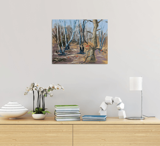 Frosty forest