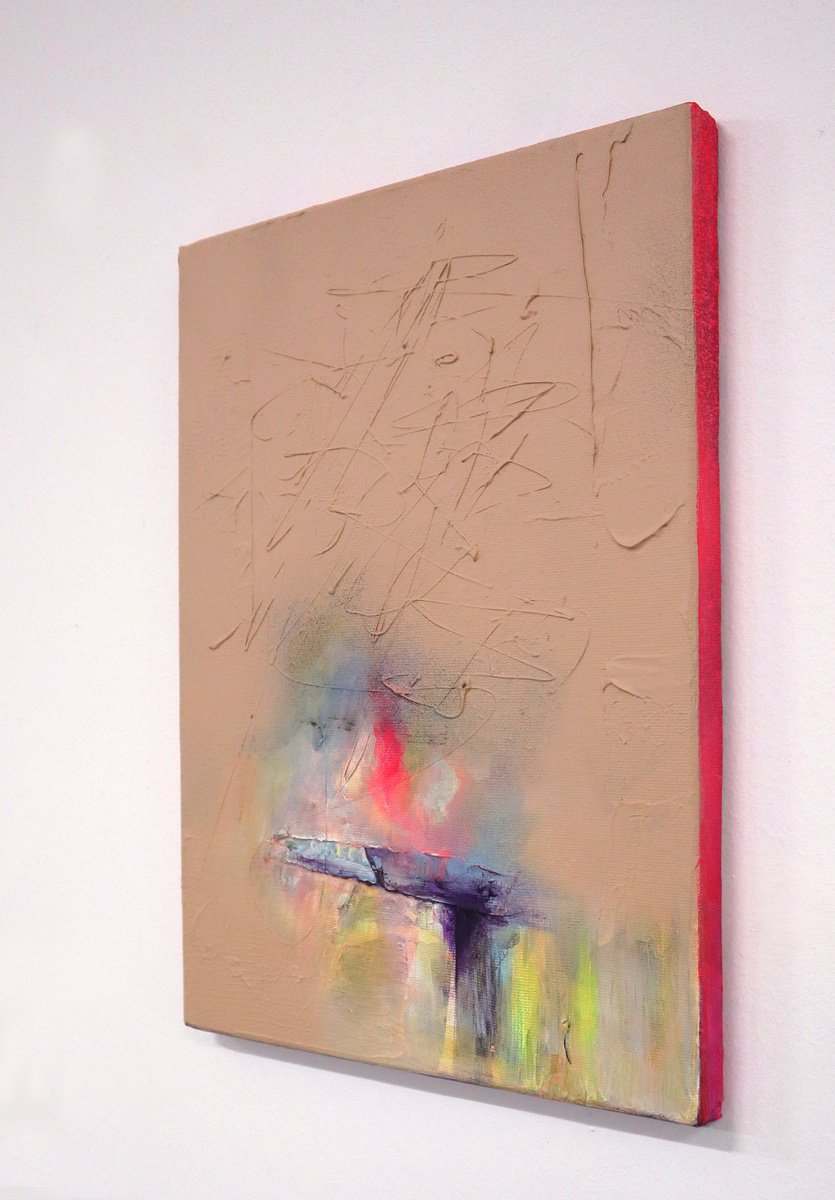 Abstract Acrylic Painting By Szilvia Ipacs 