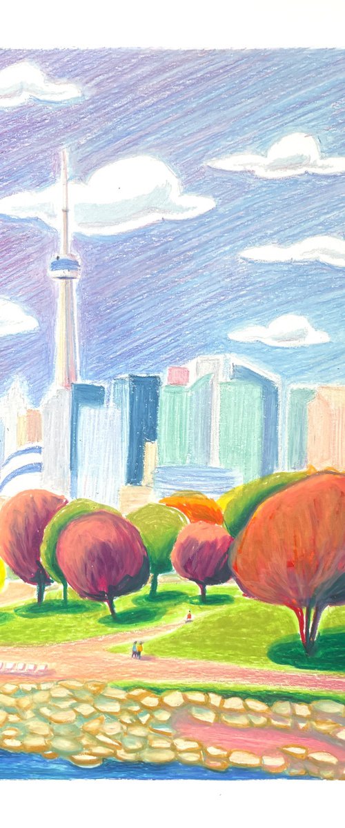 CN Tower - Toronto by louis blondé