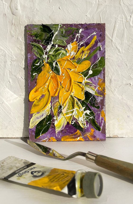 Sunflower Painting