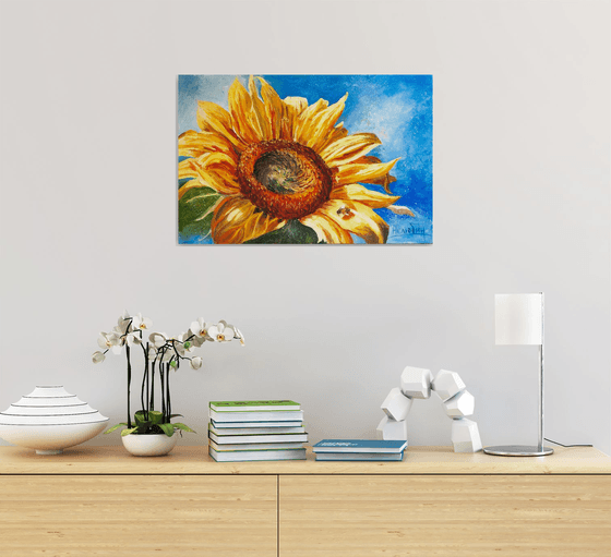 Sunny flower , Sunflower