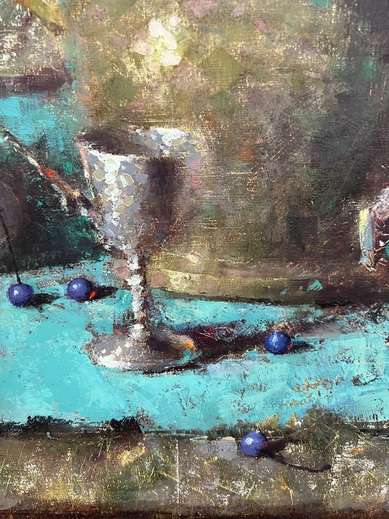 Silver Turquoise Moody Kitchen