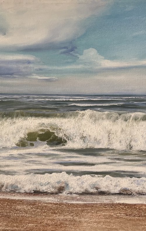 Ocean wave by Aflatun Israilov