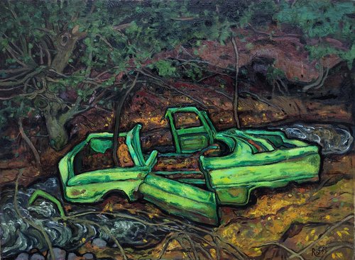 ''Abandoned car'' by Raffi Ghazaryan