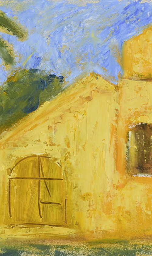 Old Arabian house in Jaffa by Elena Zapassky