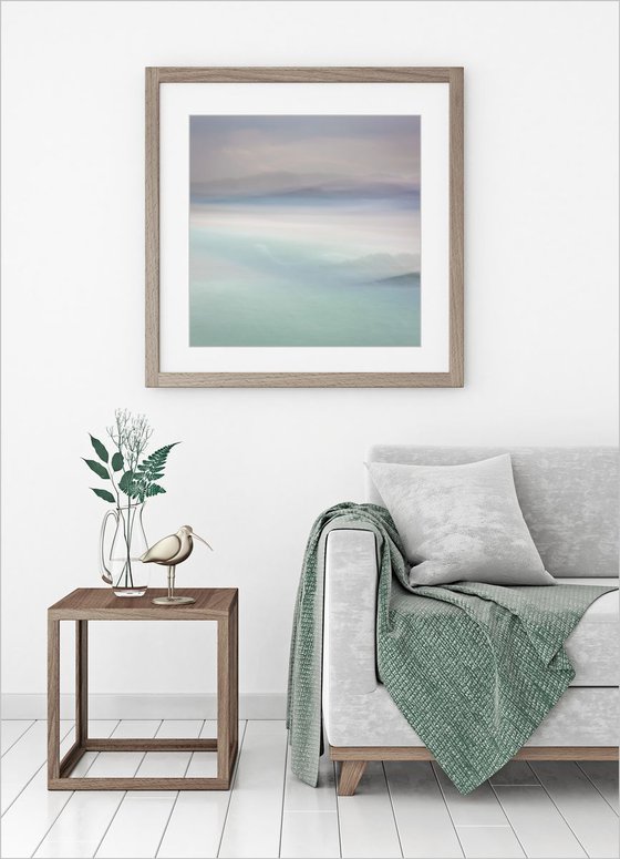 Hebridean Pastels  - Extra large impressionist style abstract