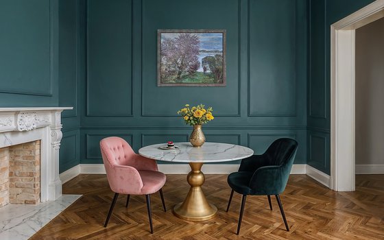 Spring evening at the fjord