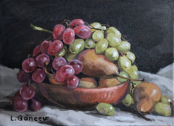 Fruit plate. 24x18