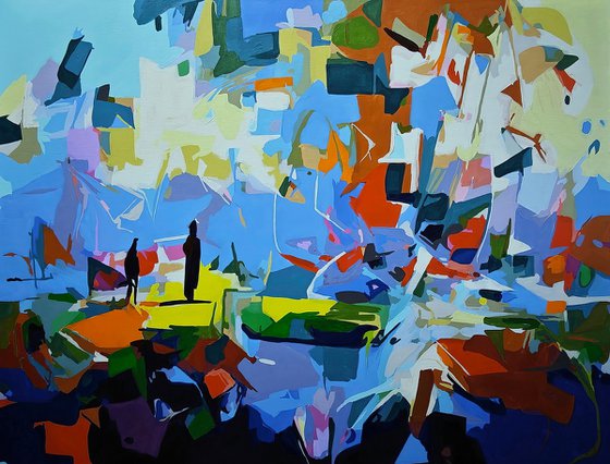 In the breath of light