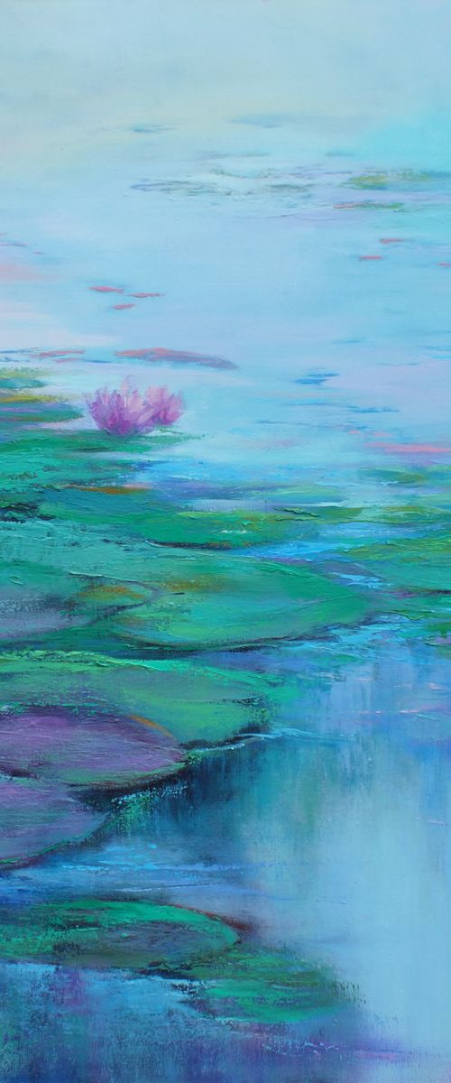 FLOATING FLORAL by Sandra Michele Knight