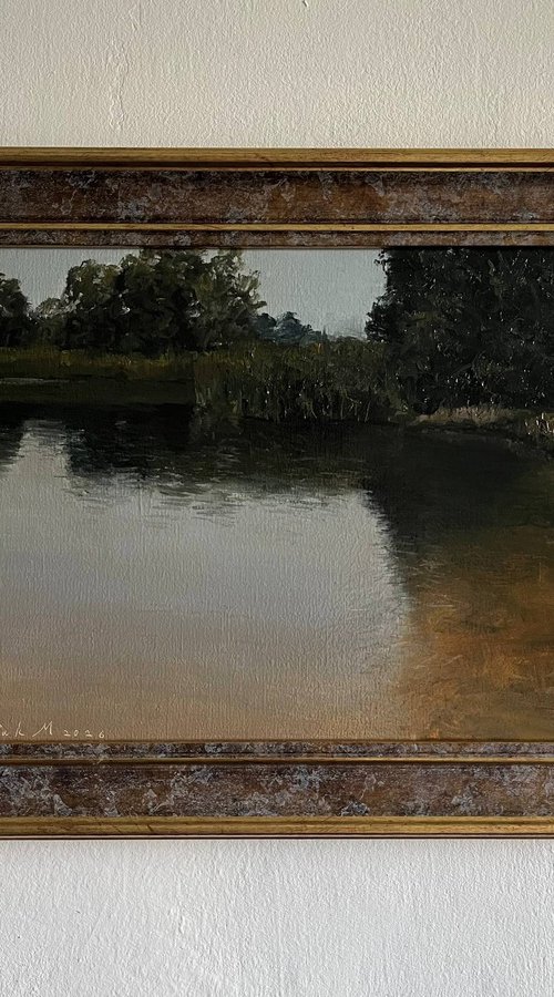 Riverbank by Mikhail Rak