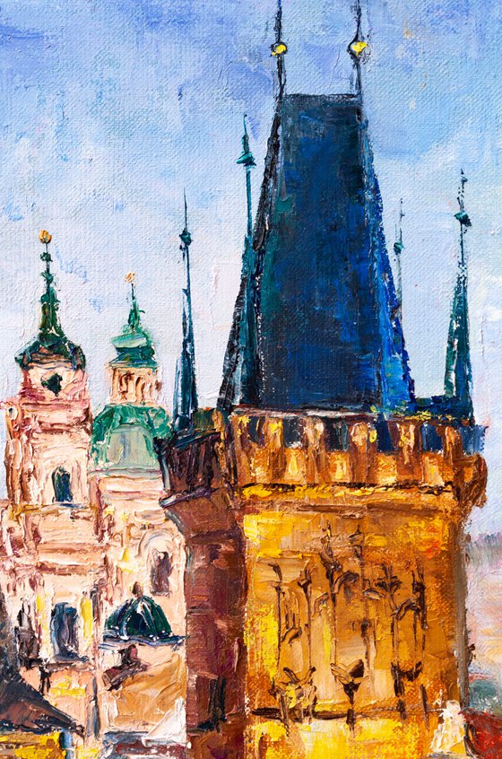 PRAGUE ,old town,  city landscape