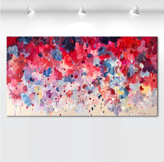 'Almond blossom' - 60x30"