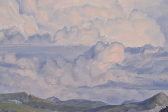 November 15, cloud over the Roches de Mariol