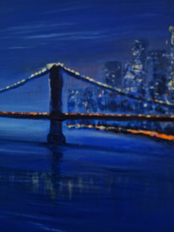 Light traces in New York