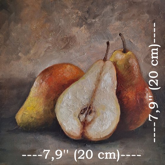 Pears Still Life in Light