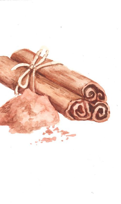 Cinnamon. by Mag Verkhovets