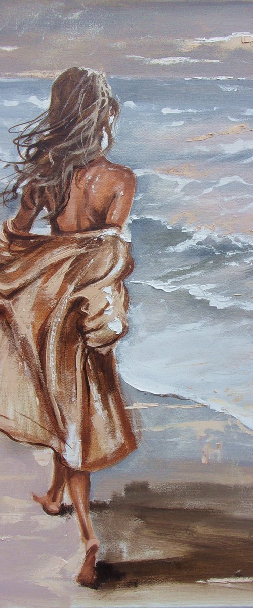 " BY THE SEA " by Monika Luniak