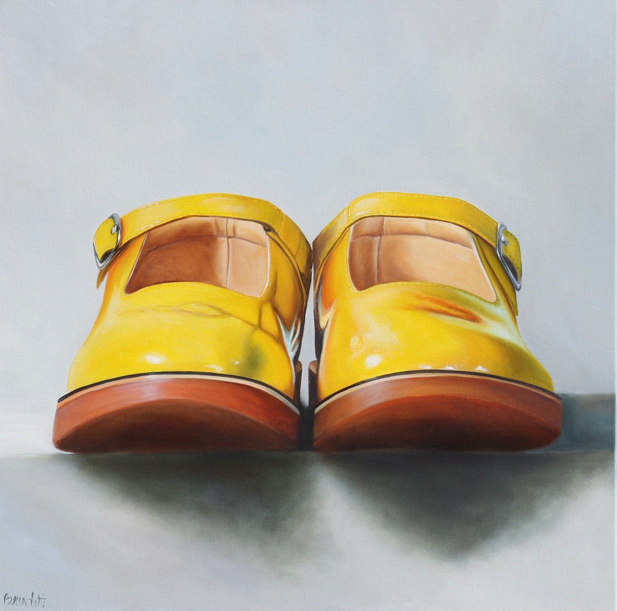 Surrealistic Oil Painting , Giulia By Diana Benedetti, 20 X 20, Artwork For Sale On Artfinder