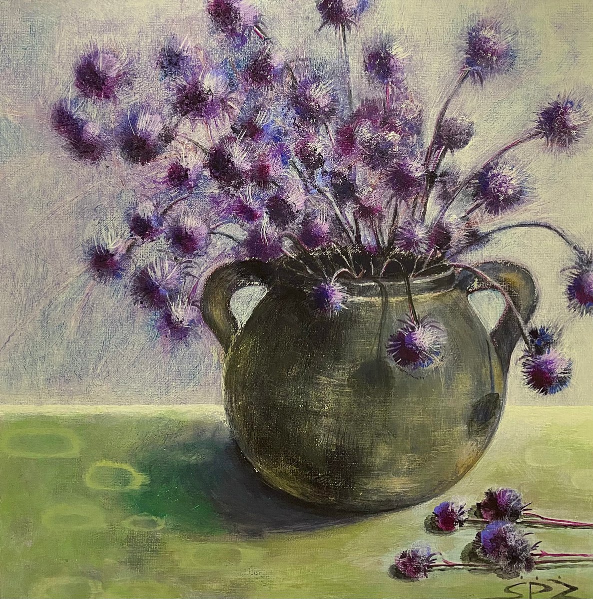 Thistle by Lana Zerkalnaya