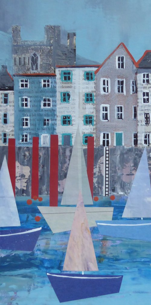 Dartmouth Sails by Elaine Allender