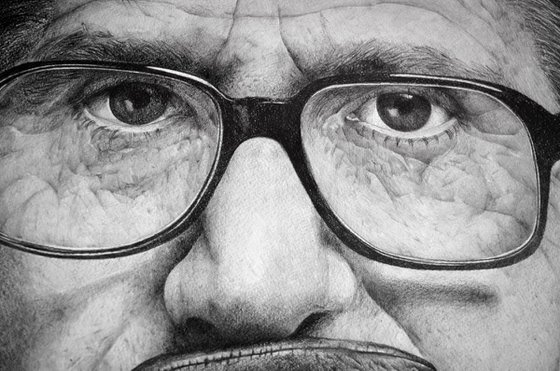 Gary Oldman pencil portrait 3