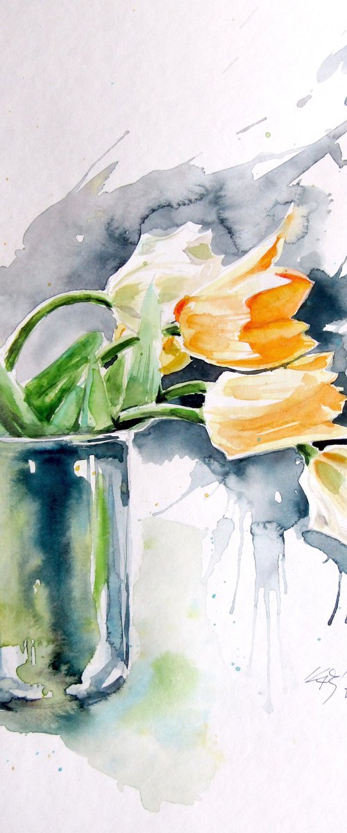 Some tulips by Kovács Anna Brigitta