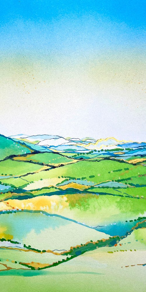 Folded Land by Chris Keegan