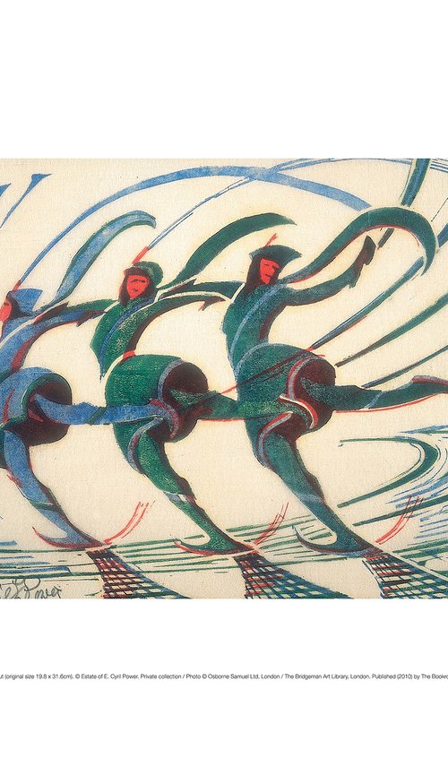 Skaters by Cyril Power
