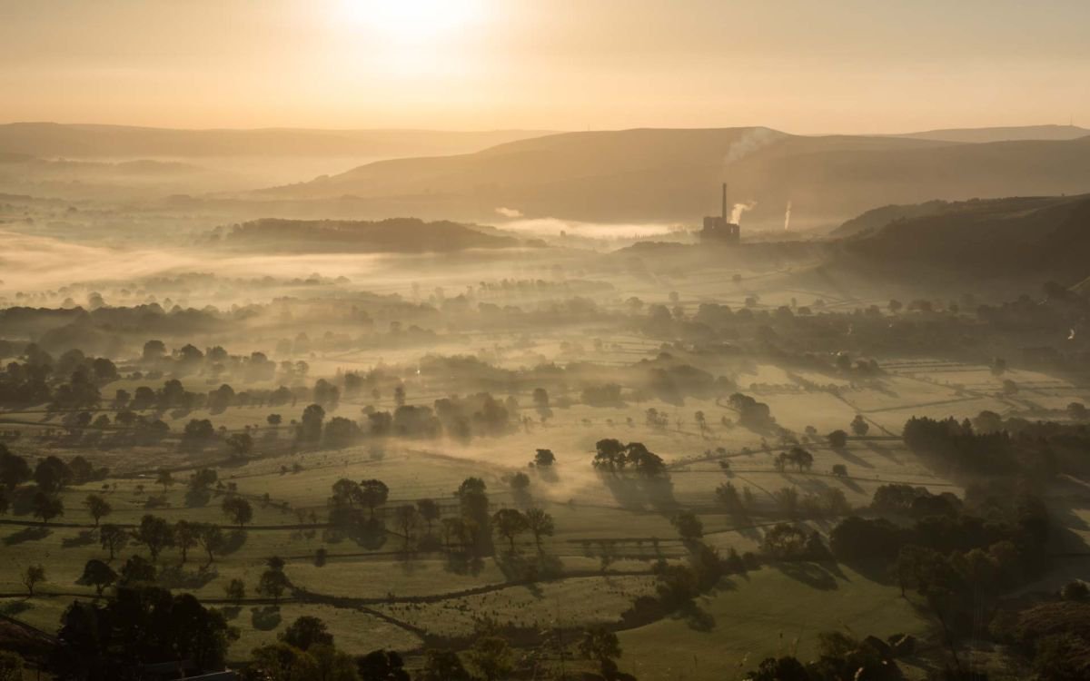 Hope Valley Sunrise - Limited Edition Print 2015 by Ben Robson Hull