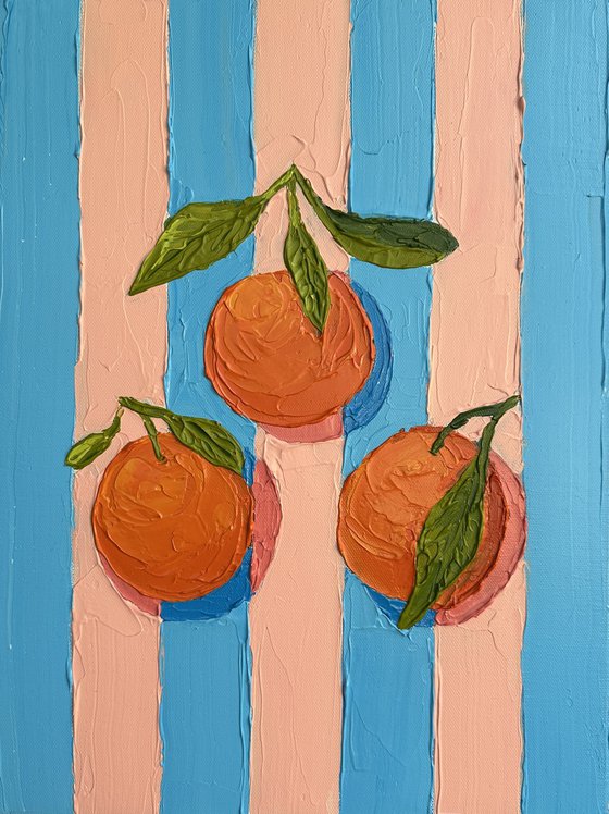 Orange trio