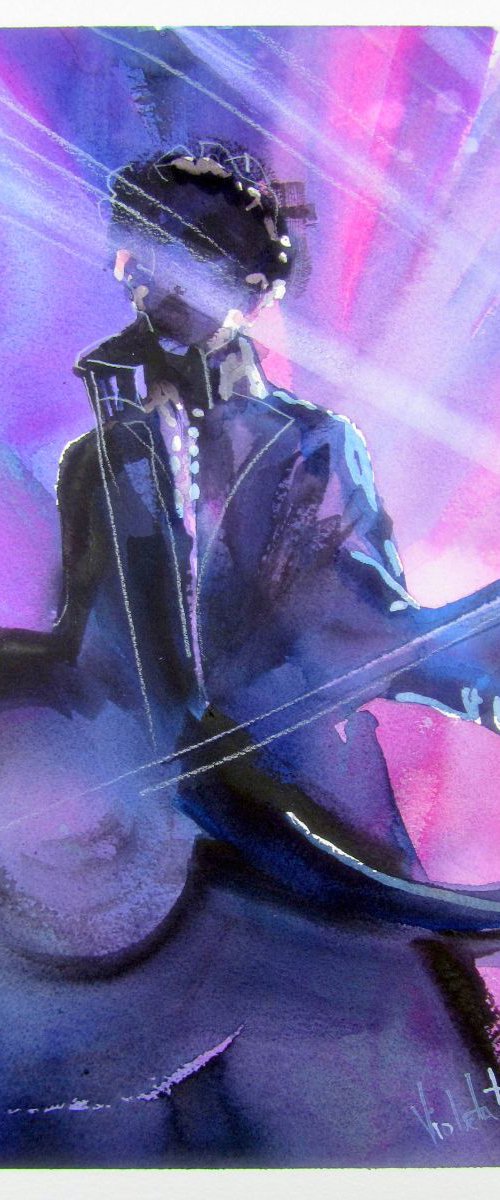 PRINCE: Purple Rain Forever by Violeta Damjanovic-Behrendt