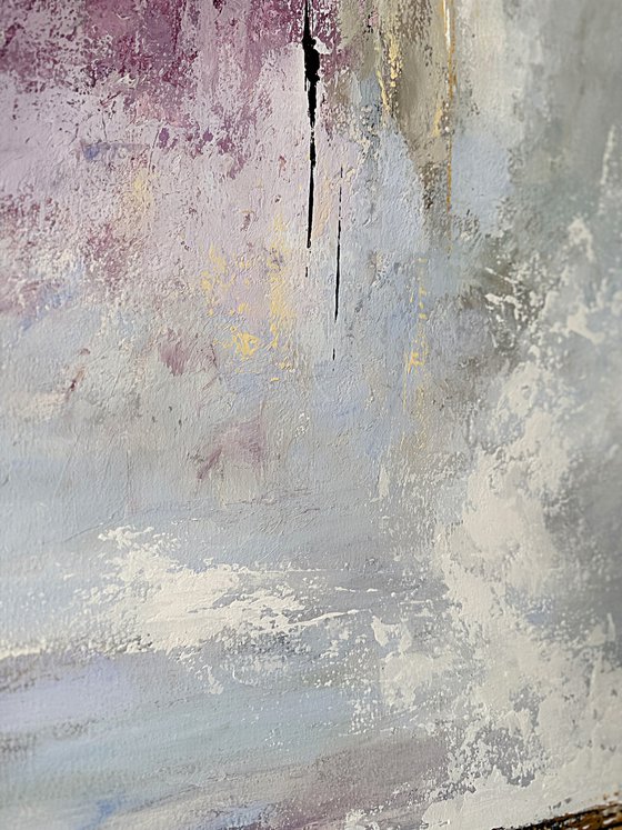 Violet Driftlight-Clouds wall art