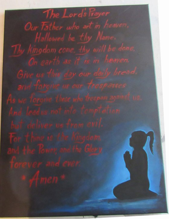 " In the Quiet of the Night .... The Lord's Prayer"